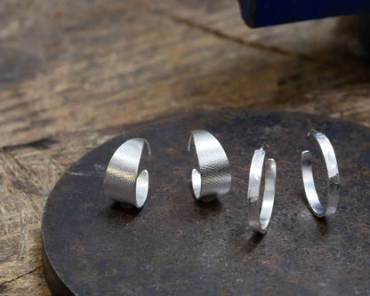 Make a Pair of Silver Hoops Class